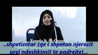 kuran shqip Sharifah Khasif nga Malajzia [upl. by Angel]