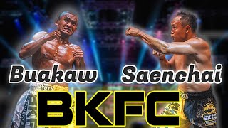 Buakaw vs Saenchai BKFC Special Rules Thai Fight November 4th 2023 [upl. by Salina]