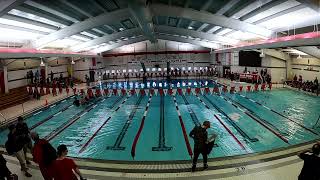 20232024 Swimming Boys WIAA Sectional Swim Meet [upl. by Aitnom]