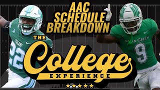 AAC American Athletic Conference 2024 Schedule Release Breakdown  The College Football Experience [upl. by Esinek522]