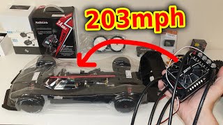 Project 203mph Worlds Fastest RC Car UPDATE [upl. by Beitch819]