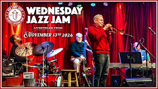 Wednesday Jazz Jam w the Gordon Vernick Quartet LIVE Nov 13th 2024 [upl. by Cathie]