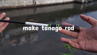 Tanago Micro Fishing Make tanago rod [upl. by Akirdnwahs338]