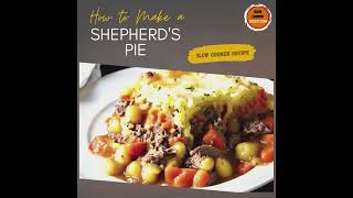 Delicious Crockpot Shepherd’s Pie How to Prepare a Slow Cooker Shepherd’s Pie Recipe [upl. by Pilloff]