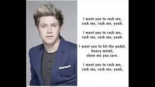 Nialls Solos in Take Me Home Lyrics on screen [upl. by Grunberg]