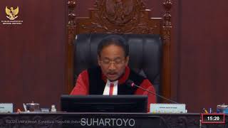 Sidang Perkara Nomor 100PUUXXII2024 Senin 18 November 2024 [upl. by Ssegrub]