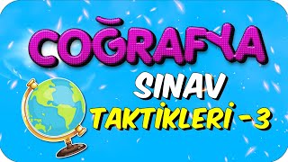 COĞRAFYA SINAV TAKTİKLERİ 3 [upl. by Iorio290]