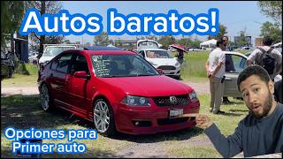 Buscando autos de 50mil pesos en Tianguis de Autos usados HugoValo Autos [upl. by Elrebmik]