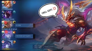 MOSKOV FULL GAMEPLAY  SOLO RANK  MLBB  MYTHICAL GLORY mobilelegends [upl. by Ihel]