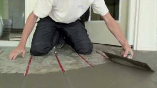 EUROCOL  HOW TO  levelling  smoothing sub floors [upl. by Willin829]