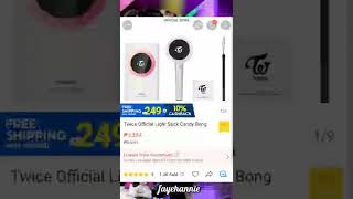 Shopee Finds Kpop Lightstick Edition shopeefinds kpop shorts kpoplightstick seventeen twice [upl. by Seraphina]