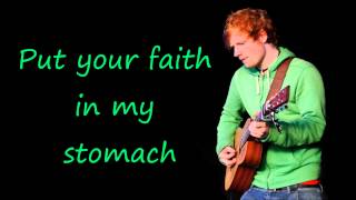 Im A Mess  Ed Sheeran lyric video [upl. by Chad]