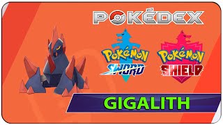 How to Catch Gigalith  170 Pokemon Sword amp Shield  Galar Pokedex [upl. by Talanian513]