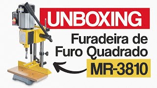 Unboxing Furadeira de Entalhe Manrod MR3810 [upl. by Talley37]