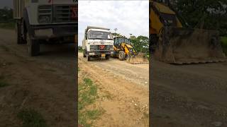 Jcb dumper working video 🚜😜 jcb dumper tractor bulldozer automobile [upl. by Lak206]