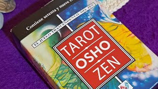 Te muestro los arcanos mayores del tarot Osho Zen 💫🔮✨️tarot asmr [upl. by Ymij]