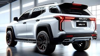 2025 Isuzu MUX Launched  A Powerful SUV worth owning [upl. by Kele]