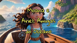 Moana e Ariel Amigas do Oceano [upl. by Dnomsad262]