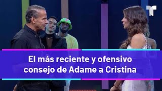 “Eres una baratija” el ofensivo consejo de Adame a Cristina  TELEMUNDO 40 [upl. by Ainyt]