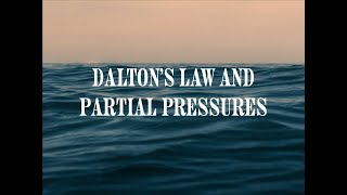 Daltons Law and Partial Pressures in Scuba Diving [upl. by Enirol]