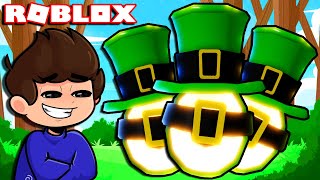 NUEVA UPDATE con MASCOTAS de SAN PATRICIO en CLICKER SIMULATOR Roblox [upl. by Netnerb]