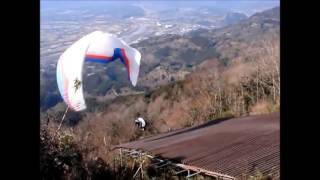 paragliding crash and funny moments [upl. by Rollecnahc551]