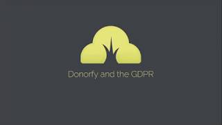 GDPR compliance with Donorfy [upl. by Guillermo]