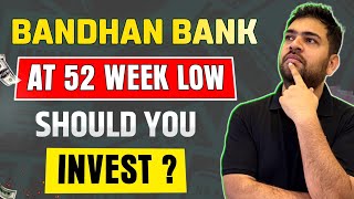 Bandhan Bank Share at 52 week low  Bandhan Bank Share Review  Bandhan Bank Share Analysis [upl. by Notsecnirp]