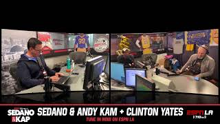 Sedano amp Kap Threeman weave with Jorge AK and CY talking Lakers before AllStar break [upl. by Hasan]