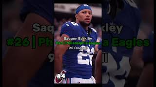 Top 5 Best Madden 25 Halfbacks🔥✝️ BergesProd UEMhoneyno KarmaYT123 gabemcclung [upl. by Dionis56]