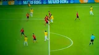 Fred Goal Brazil 30 SpainБразилияИспания 30 30062013 FIFA Confederations Cup FINAL 2013 [upl. by Ainatit652]