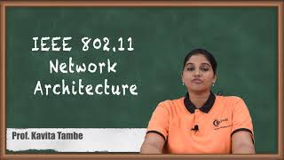 IEEE 802 11 Network Architecture  Wireless LAN  Wireless Networks [upl. by Ardnoel147]