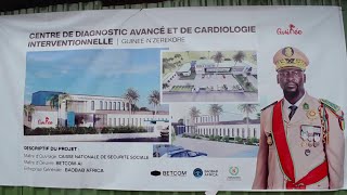 NZEREKORE  CENTRE DE DIAGNOSTIC DE LA CNSS RTG GUINEE 224 [upl. by Lehar]