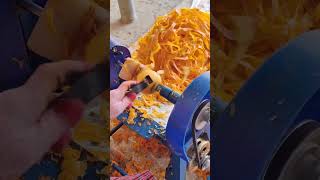 Crispy persimmon peeling process Good tools and machinery can increase work efficiency [upl. by Yreffeg195]