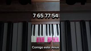 Vem aprender o hino 457 Comigo está Jesus CCB Piano [upl. by Llednahc520]