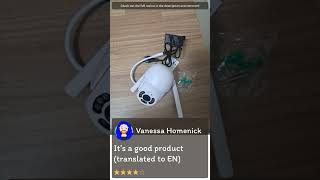 Review Aliexpress Tuya 4MP PTZ WIFI Network Camera Security Protection Outdoor IP66 Waterproof 5G [upl. by Anaj101]