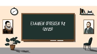 Examen SPREKEN B2 2023  STAATSEXAMEN NT2 programma II [upl. by Enyrhtak]