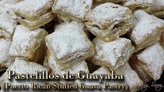 Pastelillos de Guayaba Puerto Rican Guava Stuuffed Pastry [upl. by Naujaj]