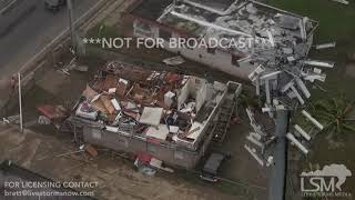 9212017 Levitown Puerto Rico Helicopter Flooding and damage footage Hurricane Maria aftermath [upl. by Ttenrag981]