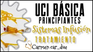 TIPOS de SISTEMAS para Administración INTRAVENOSA de tratamientos en UCI [upl. by Neetsyrk]