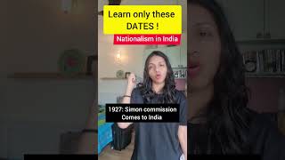 Most Important Dates of Nationalism in India Class 10🔥 History Class 10 Ch 2 Imp Dates CBSE2024 [upl. by Andreas]