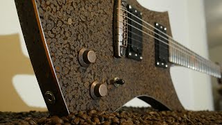 I Built A Guitar Out of 5000 Coffee Beans [upl. by Annoel]