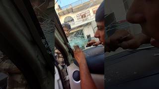 Celerio front glass replace  punjabisong punjabi reels car glassskin shorts shortvideo [upl. by Meir]