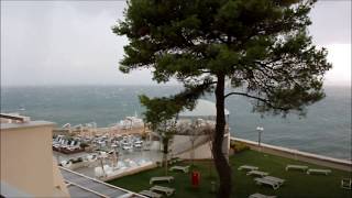 Heavy Thunderstorm Croatia Umag 2 9 2017 [upl. by Nerred755]