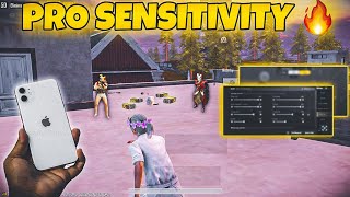 iPhone 11 Pubg Sensitivity Settings 2023 with Codes 😍  iphone 11 pubg test 2023 [upl. by Publea195]