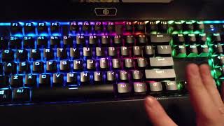 ReviewtutorialHow to change RGB in Cyberpower keyboard [upl. by Domonic893]