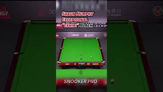 👌 highstake battle quotMurphyquot Exhibit Shot snooker snooker2024 shorts [upl. by Carrew461]