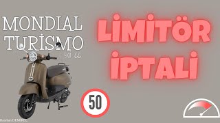 Mondial Turismo 50cc Limitör İptali Sökümü [upl. by Siuol]