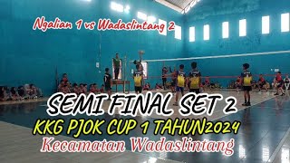 SEMI FINAL SET 2 NGALIAN 1 VS WADASLINTANG 2KKGPJOK CUP 1 2024WADASLINTANGvolleyball tarkam [upl. by Zerdna377]