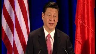 Vice President Xi Jinping Policy Speech February 15 2012 [upl. by Norward]